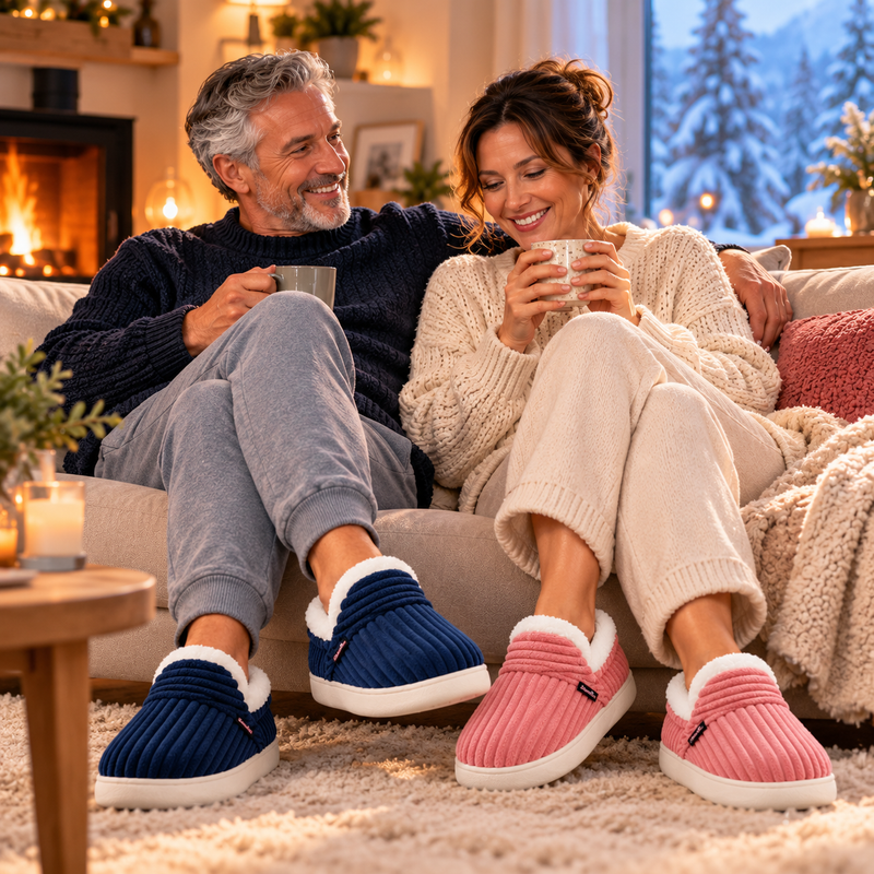 Le cadeau idéal pour toute la famille, pour des pieds chauds dès la première minute.
