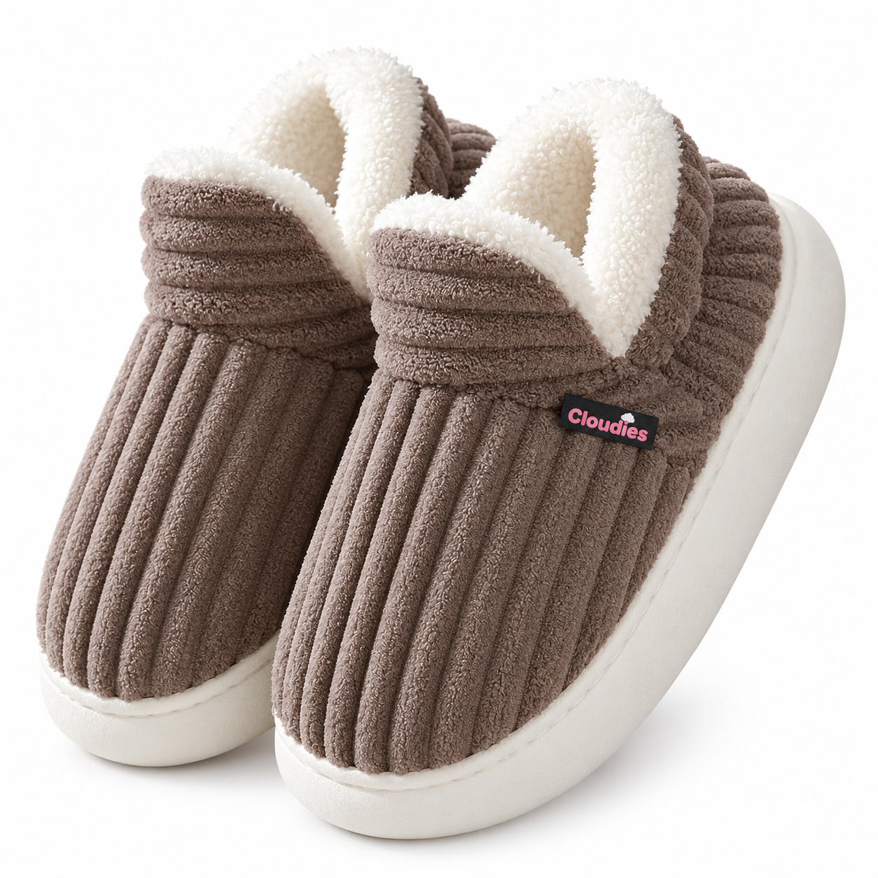Cloudies™ - Pantoufles d'hiver unisexes qui réchauffent vos pieds en 5 minutes chrono
