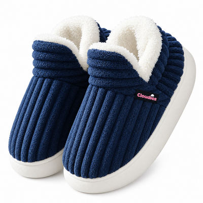 Cloudies™ - Pantoufles d'hiver unisexes qui réchauffent vos pieds en 5 minutes chrono
